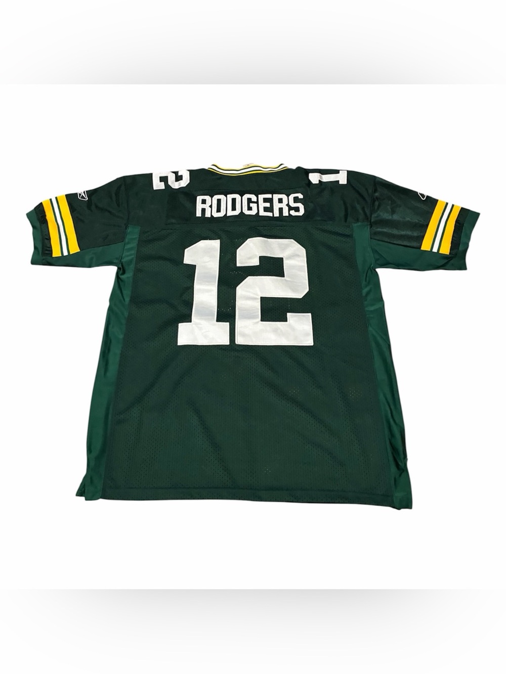 Fully Stitch NFL Green Bay Packers Aaron Rodgers 12 Reebok Jersey Men’s sz 52